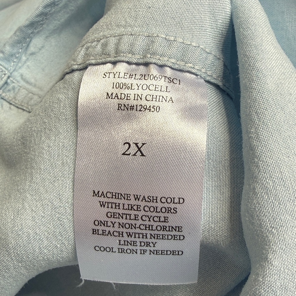 TWO COMO ReVintage Shirts 2X - Picture 6 of 12